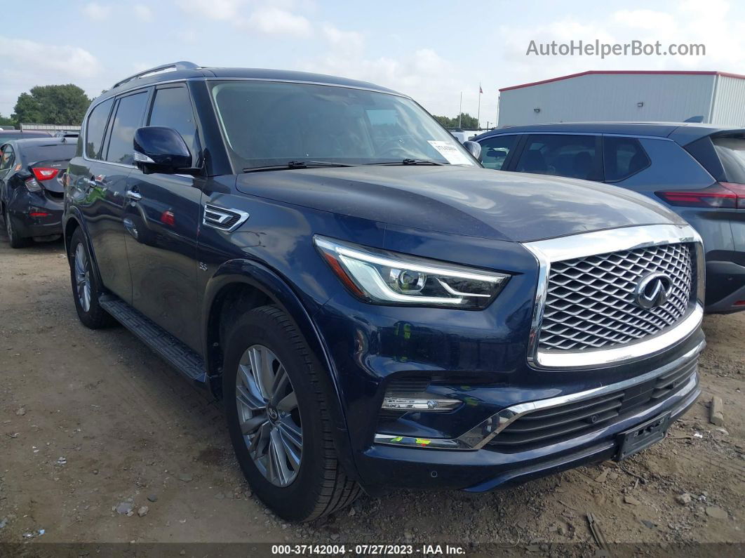 2019 Infiniti Qx80 Luxe Blue vin: JN8AZ2NF8K9688108