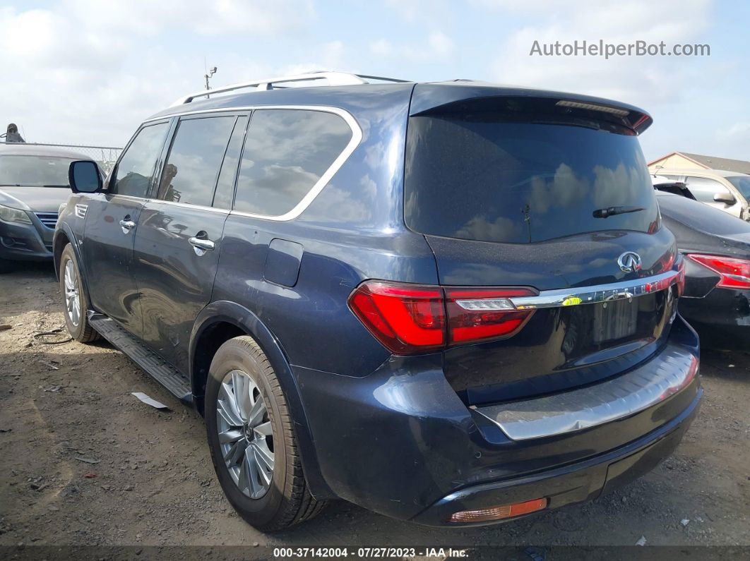 2019 Infiniti Qx80 Luxe Blue vin: JN8AZ2NF8K9688108