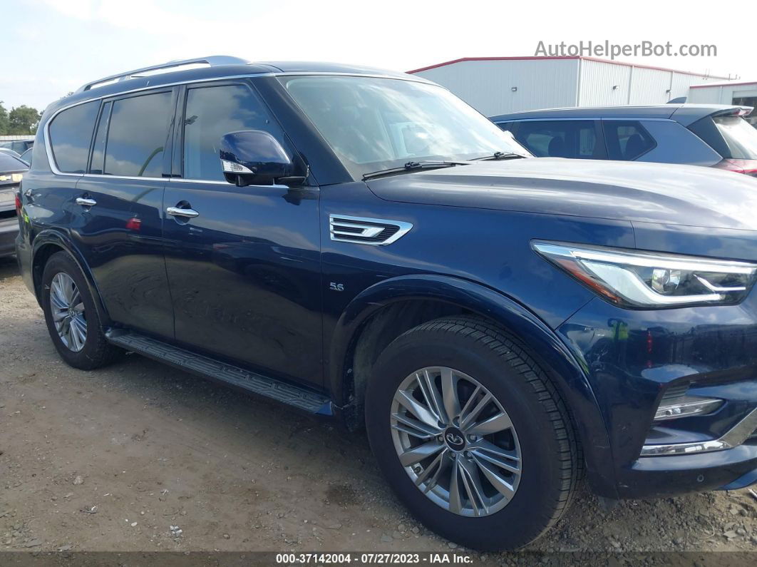 2019 Infiniti Qx80 Luxe Blue vin: JN8AZ2NF8K9688108