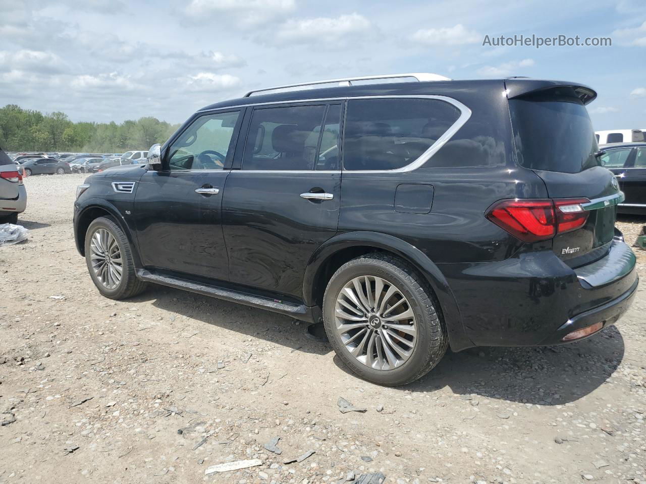 2018 Infiniti Qx80 Base Black vin: JN8AZ2NF9J9660137