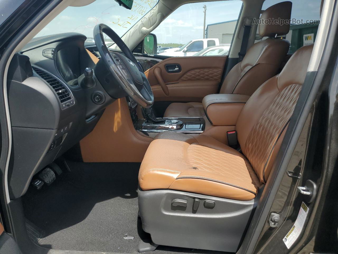 2018 Infiniti Qx80 Base Черный vin: JN8AZ2NF9J9660137