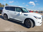 2018 Infiniti Qx80 White vin: JN8AZ2NF9J9663927