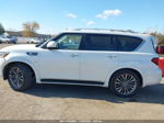 2018 Infiniti Qx80 White vin: JN8AZ2NF9J9663927