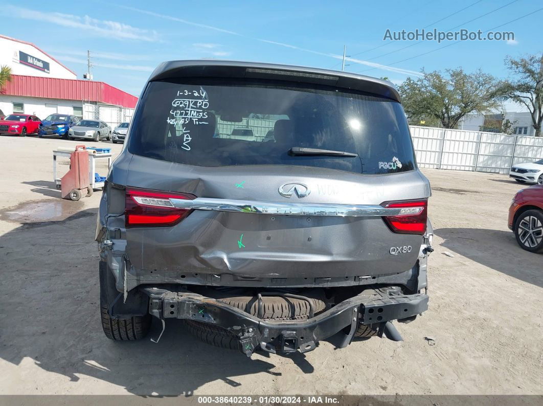 2019 Infiniti Qx80 Luxe Gray vin: JN8AZ2NF9K9684777