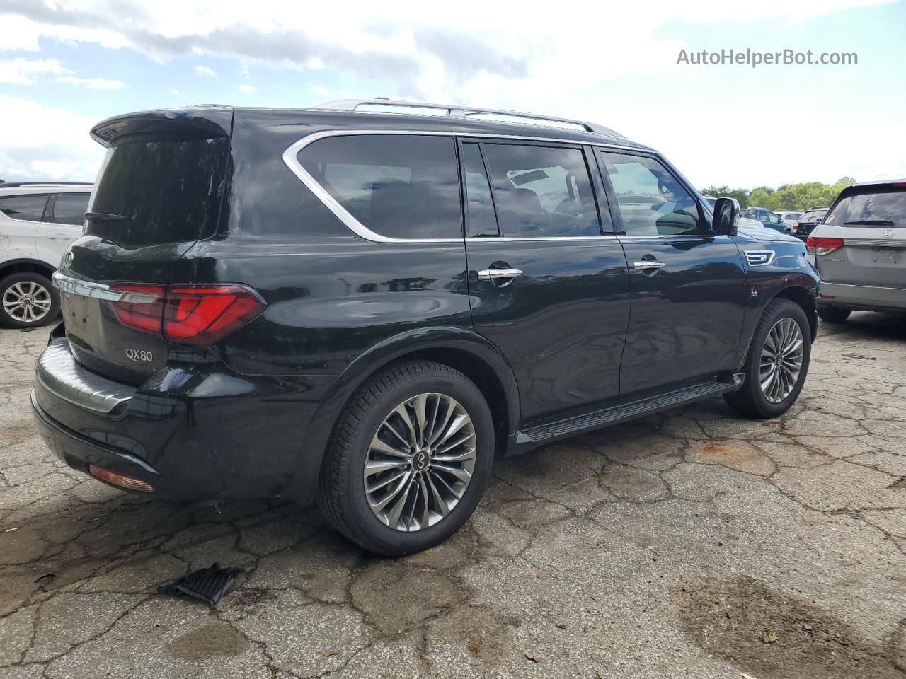 2019 Infiniti Qx80 Luxe Black vin: JN8AZ2NF9K9685122