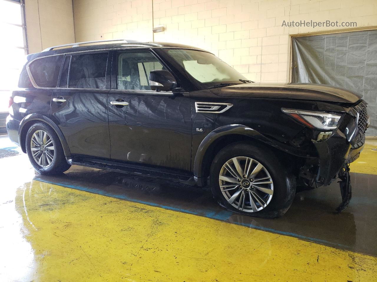 2019 Infiniti Qx80 Luxe Black vin: JN8AZ2NF9K9685380