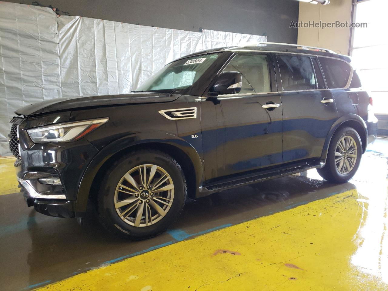 2019 Infiniti Qx80 Luxe Black vin: JN8AZ2NF9K9685380