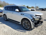 2018 Infiniti Qx80 Base Silver vin: JN8AZ2NFXJ9660132