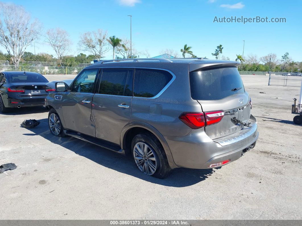 2018 Infiniti Qx80   Beige vin: JN8AZ2NFXJ9660275