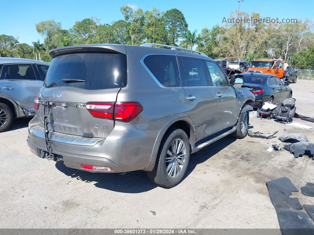 2018 Infiniti Qx80   Beige vin: JN8AZ2NFXJ9660275