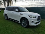 2018 Infiniti Qx80 Base White vin: JN8AZ2NFXJ9661541