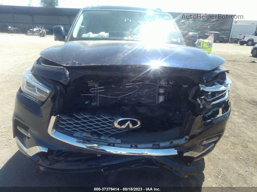 2018 Infiniti Qx80 Dark Blue vin: JN8AZ2NFXJ9662723