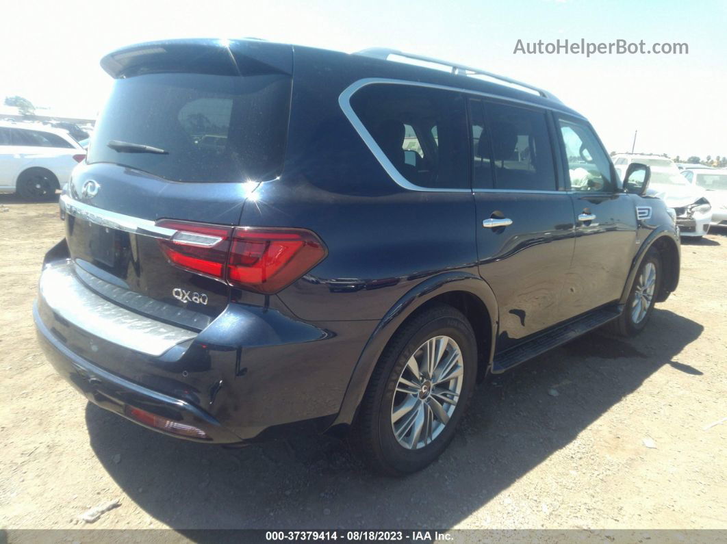 2018 Infiniti Qx80 Dark Blue vin: JN8AZ2NFXJ9662723