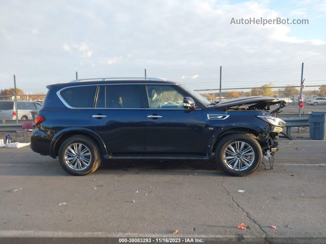 2019 Infiniti Qx80 Luxe Blue vin: JN8AZ2NFXK9687364