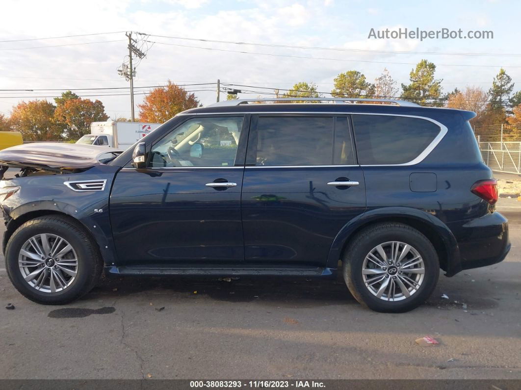 2019 Infiniti Qx80 Luxe Blue vin: JN8AZ2NFXK9687364