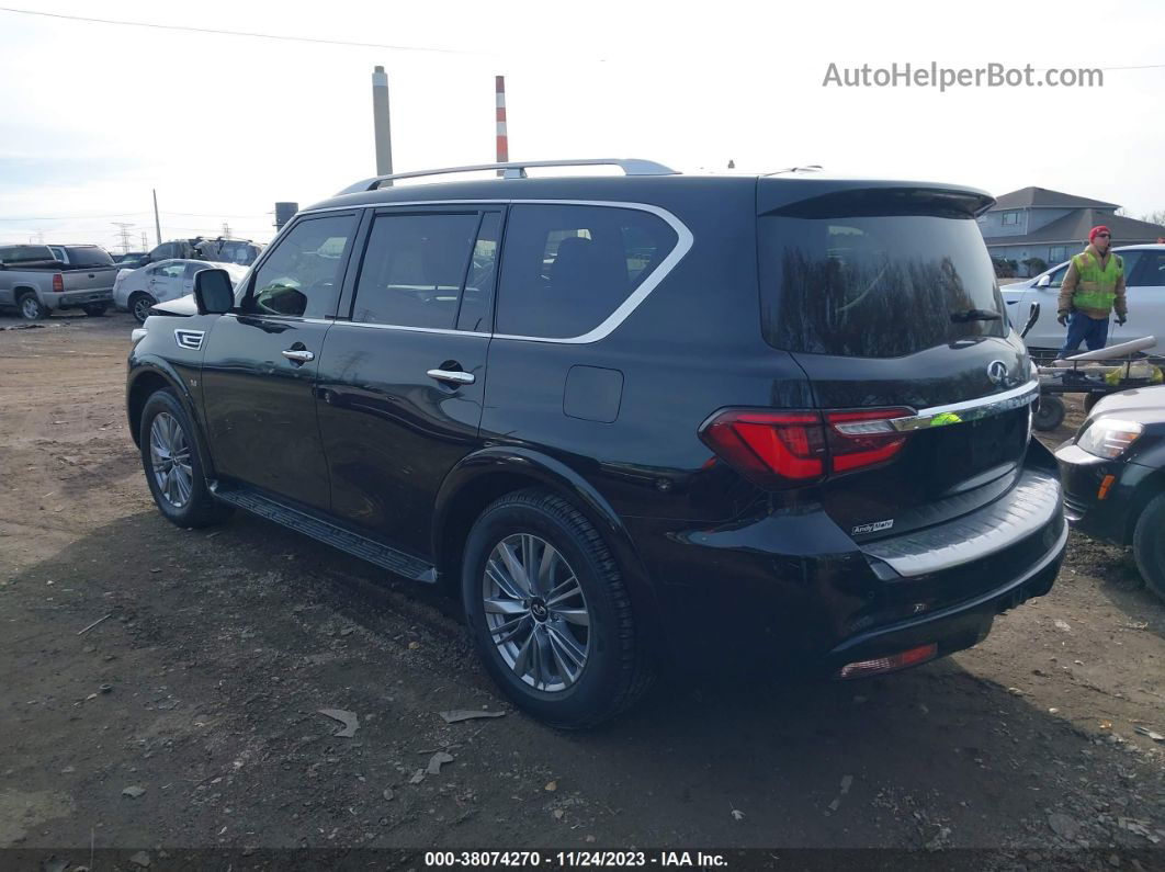 2019 Infiniti Qx80 Luxe Black vin: JN8AZ2NFXK9688241