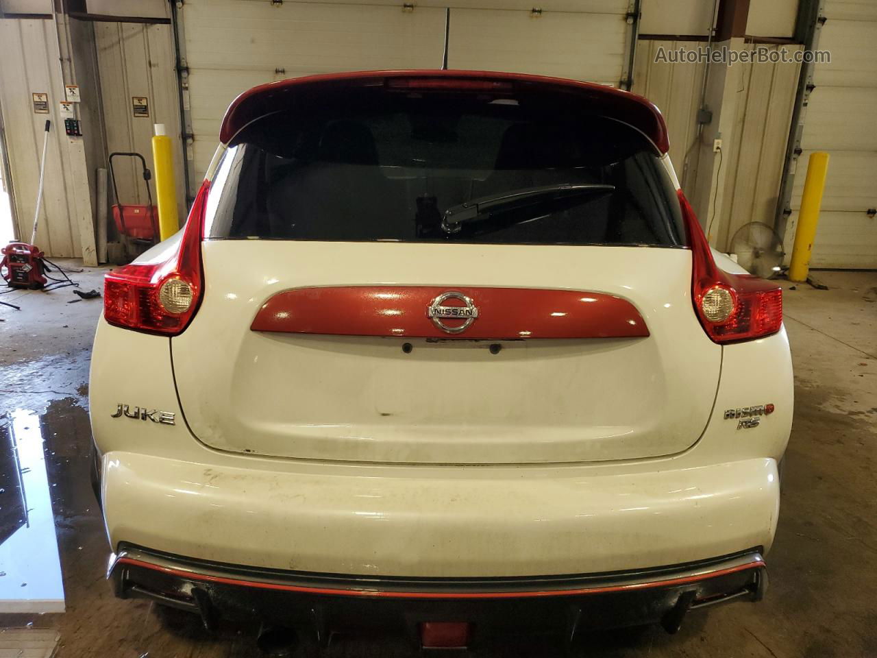 2014 Nissan Juke Nismo Rs White vin: JN8DF5MV9ET150573