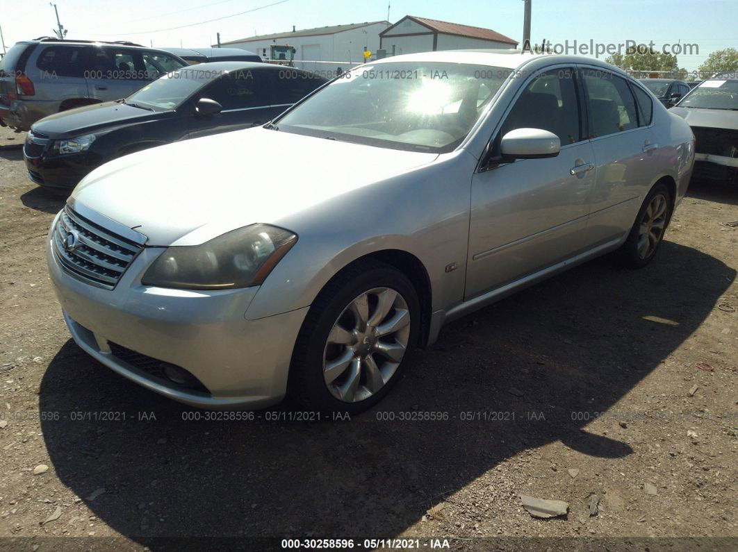 2006 Infiniti M35x Silver vin: JNKAY01F66M255185