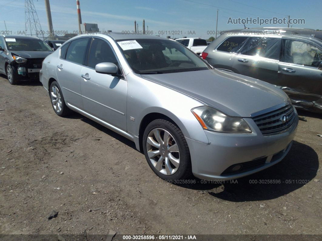 2006 Infiniti M35x Silver vin: JNKAY01F66M255185