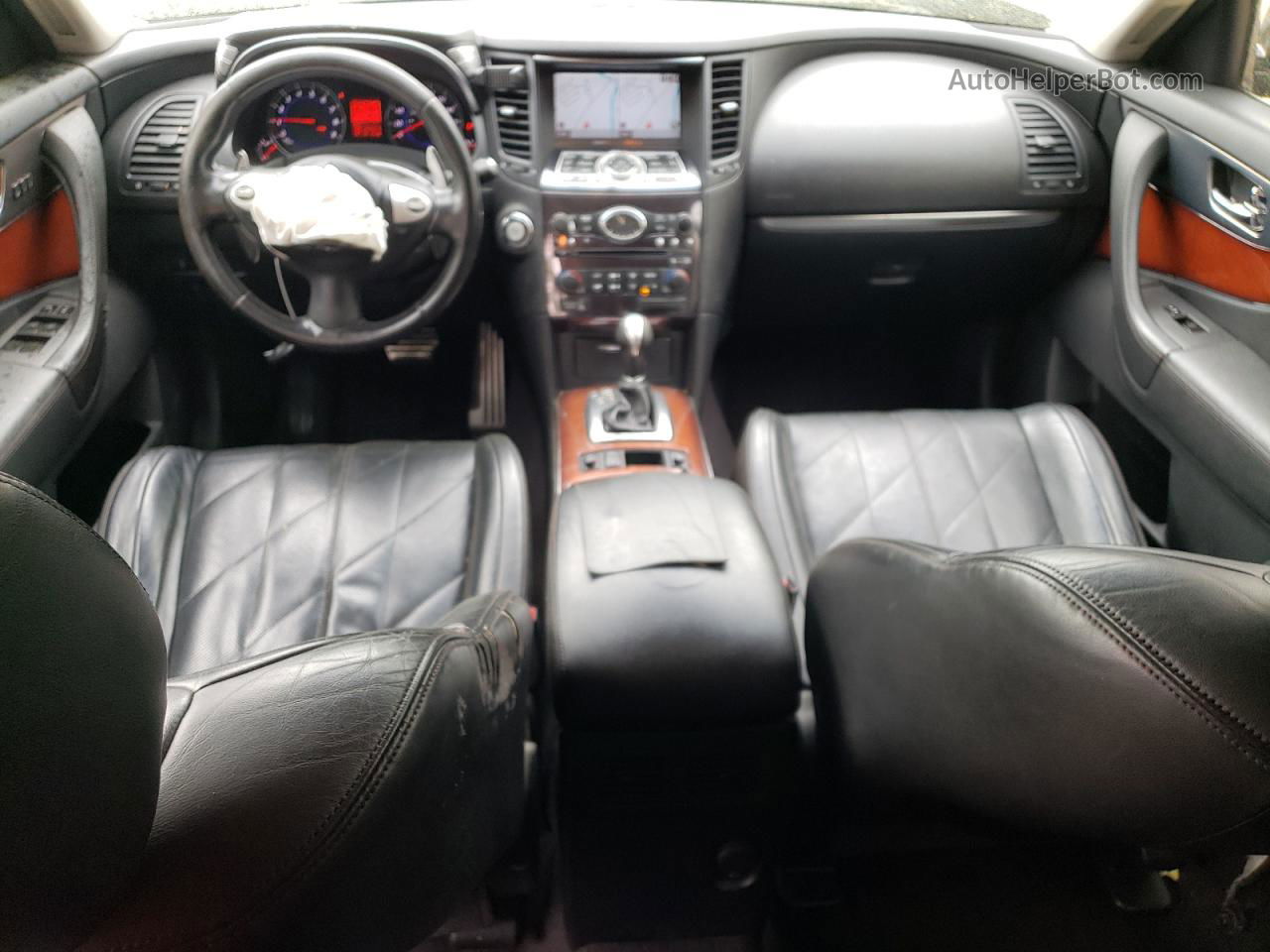 2009 Infiniti Fx35  Черный vin: JNRAS18U69M104669