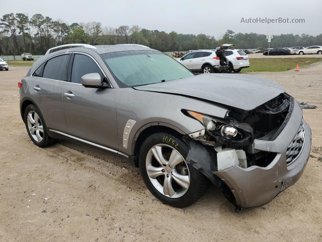 2009 Infiniti Fx35  Gray vin: JNRAS18U99M104388