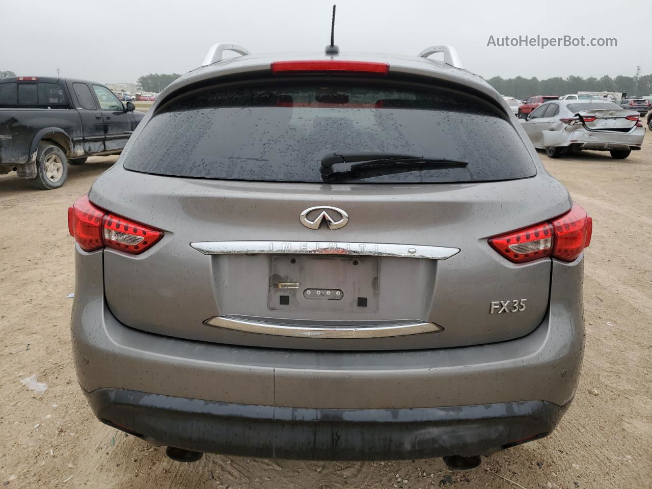 2009 Infiniti Fx35  Gray vin: JNRAS18U99M104388