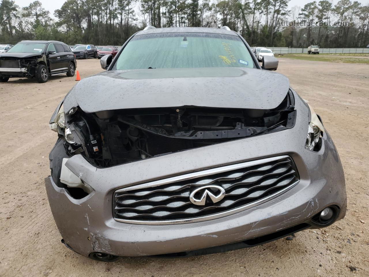 2009 Infiniti Fx35  Gray vin: JNRAS18U99M104388