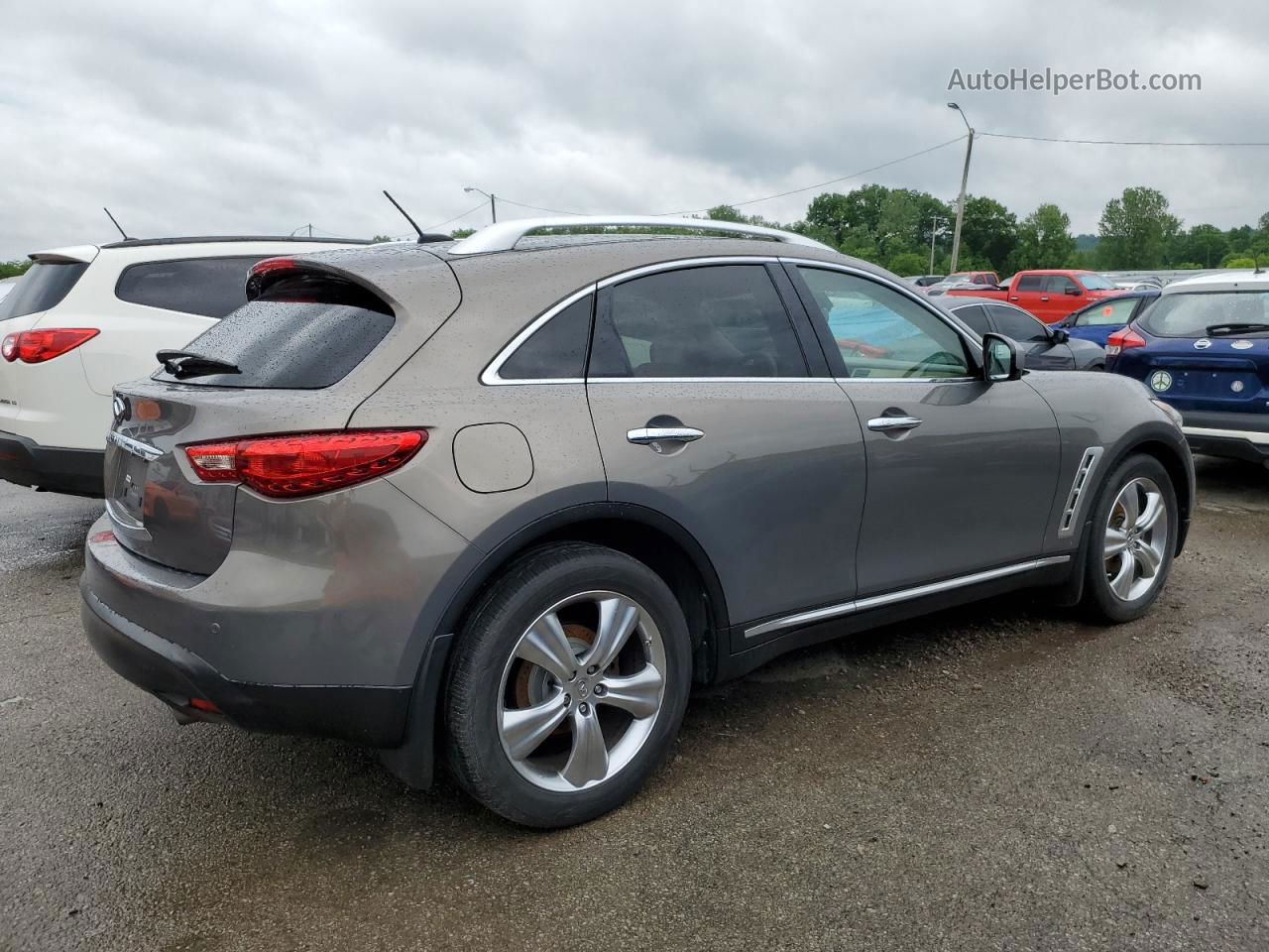 2009 Infiniti Fx35  Серый vin: JNRAS18W09M158471