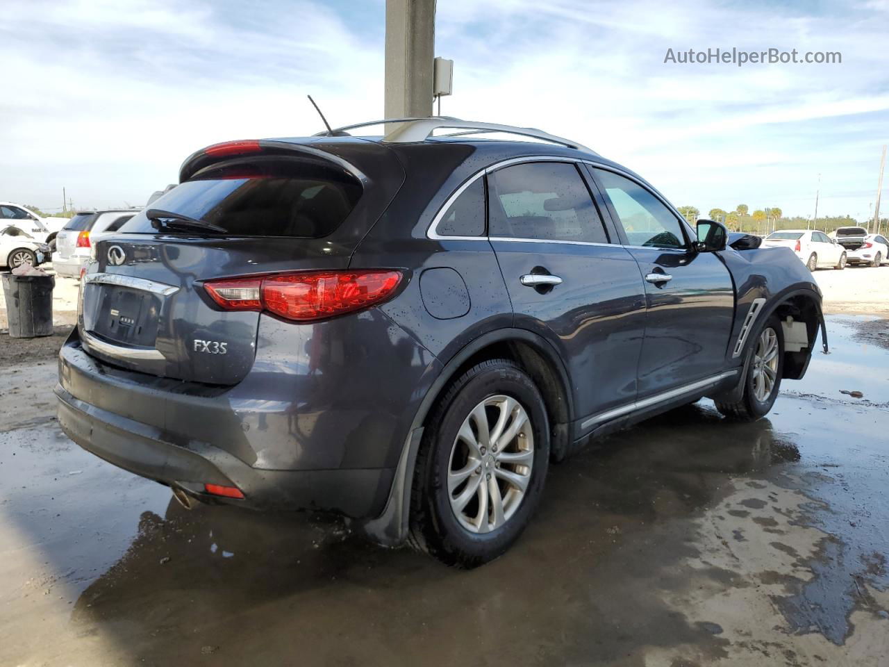 2009 Infiniti Fx35  Gray vin: JNRAS18W09M159202