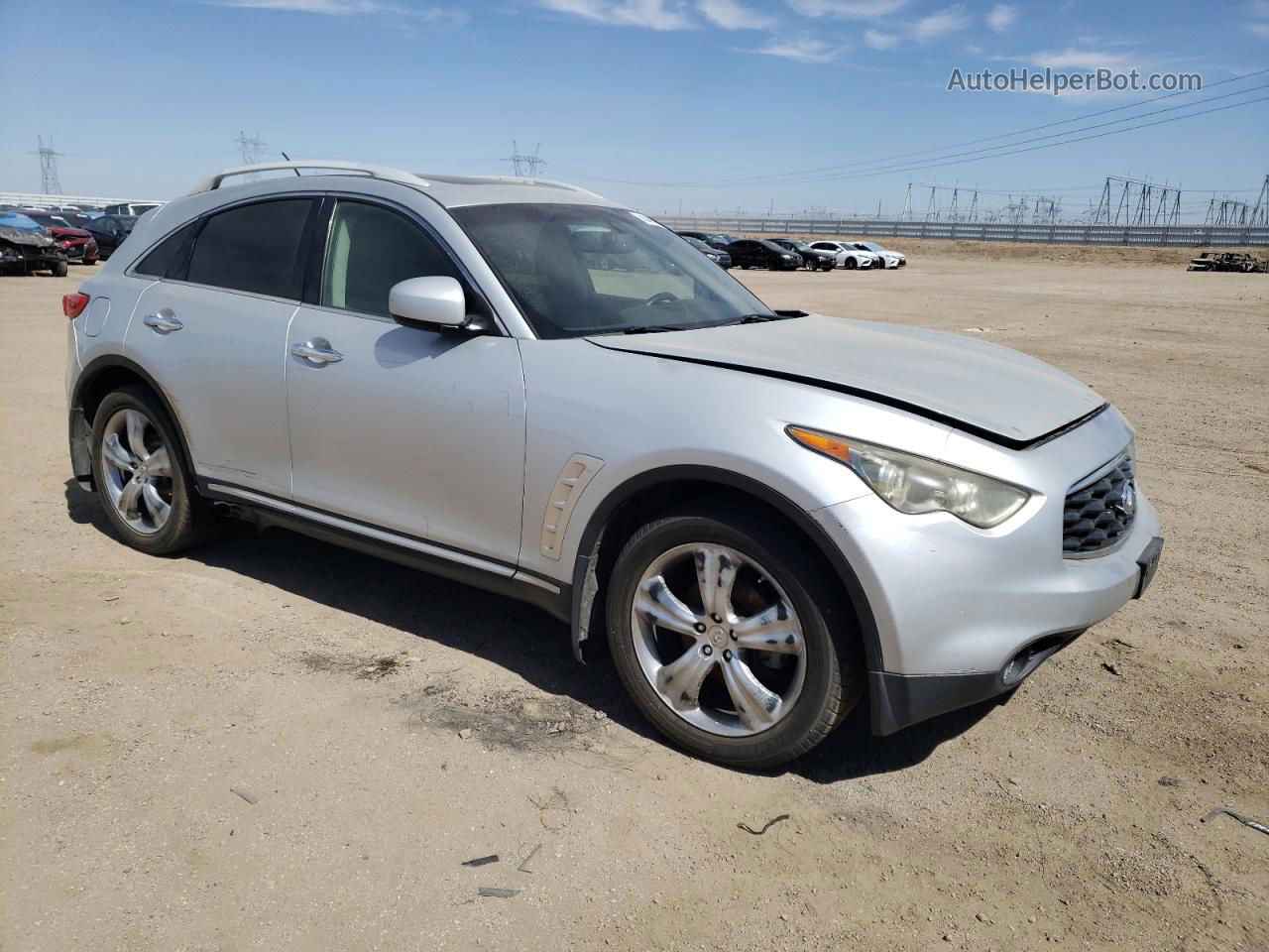 2009 Infiniti Fx35  Silver vin: JNRAS18W19M152534