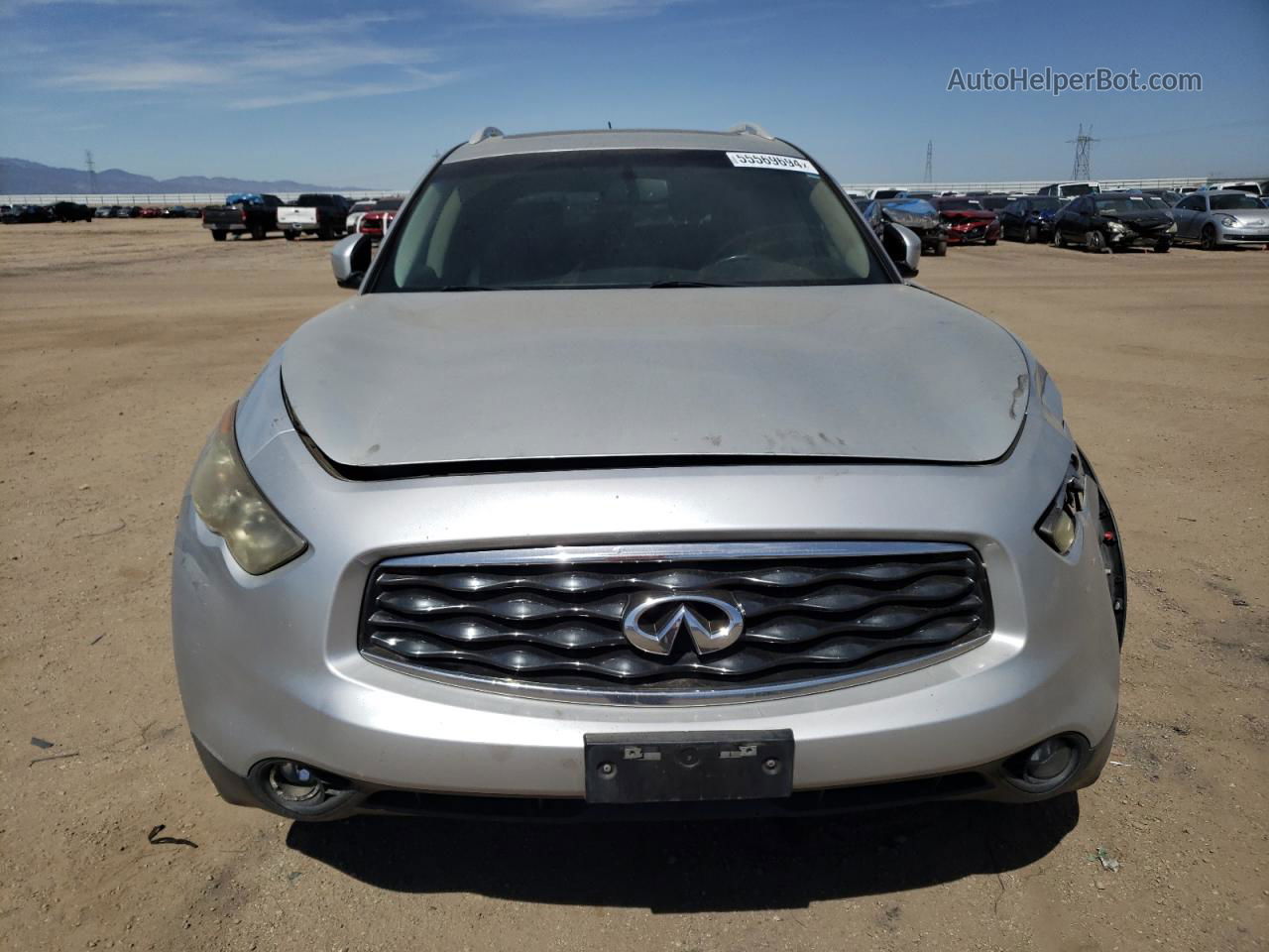 2009 Infiniti Fx35  Silver vin: JNRAS18W19M152534