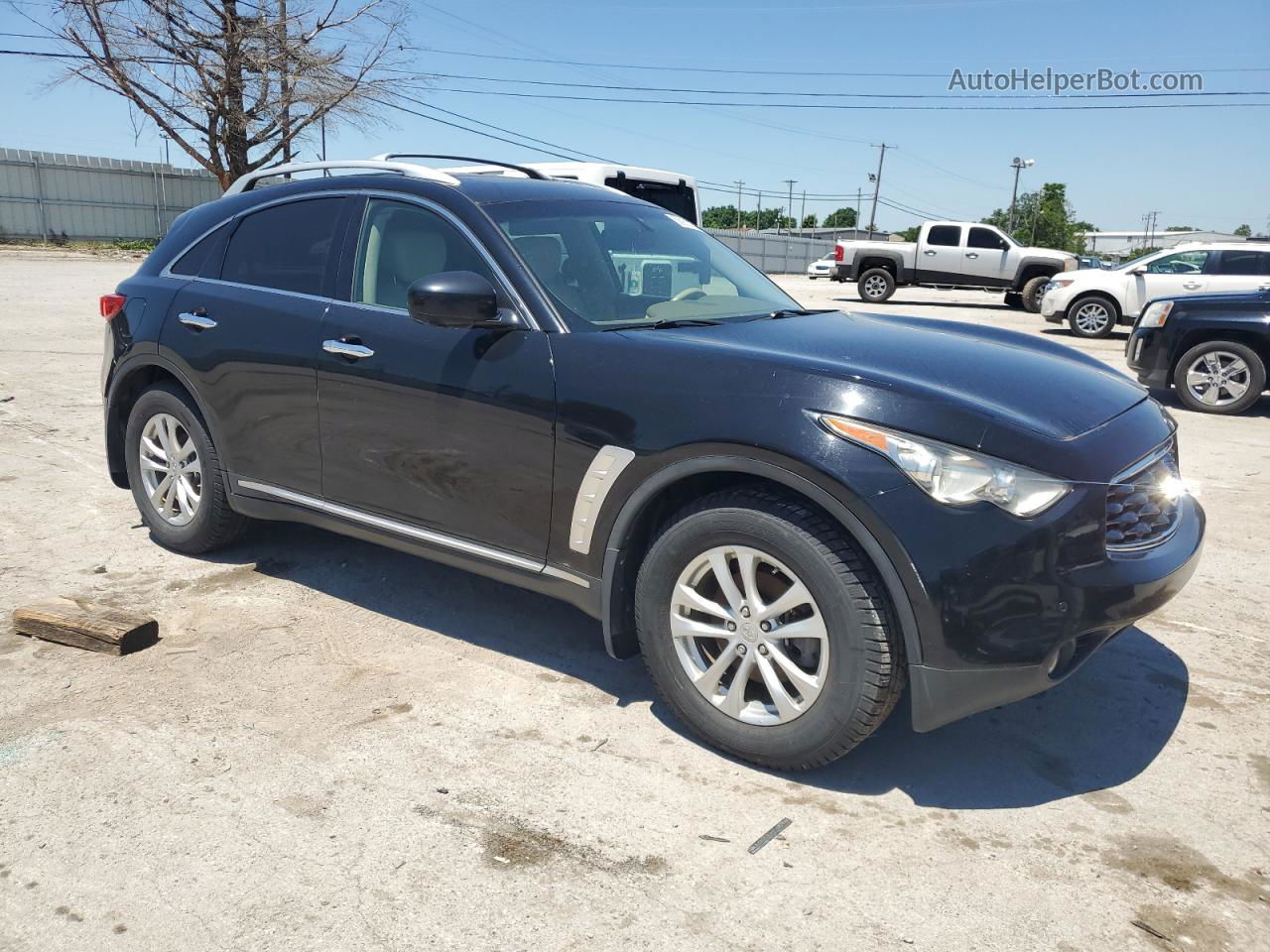 2009 Infiniti Fx35  Черный vin: JNRAS18W19M158091