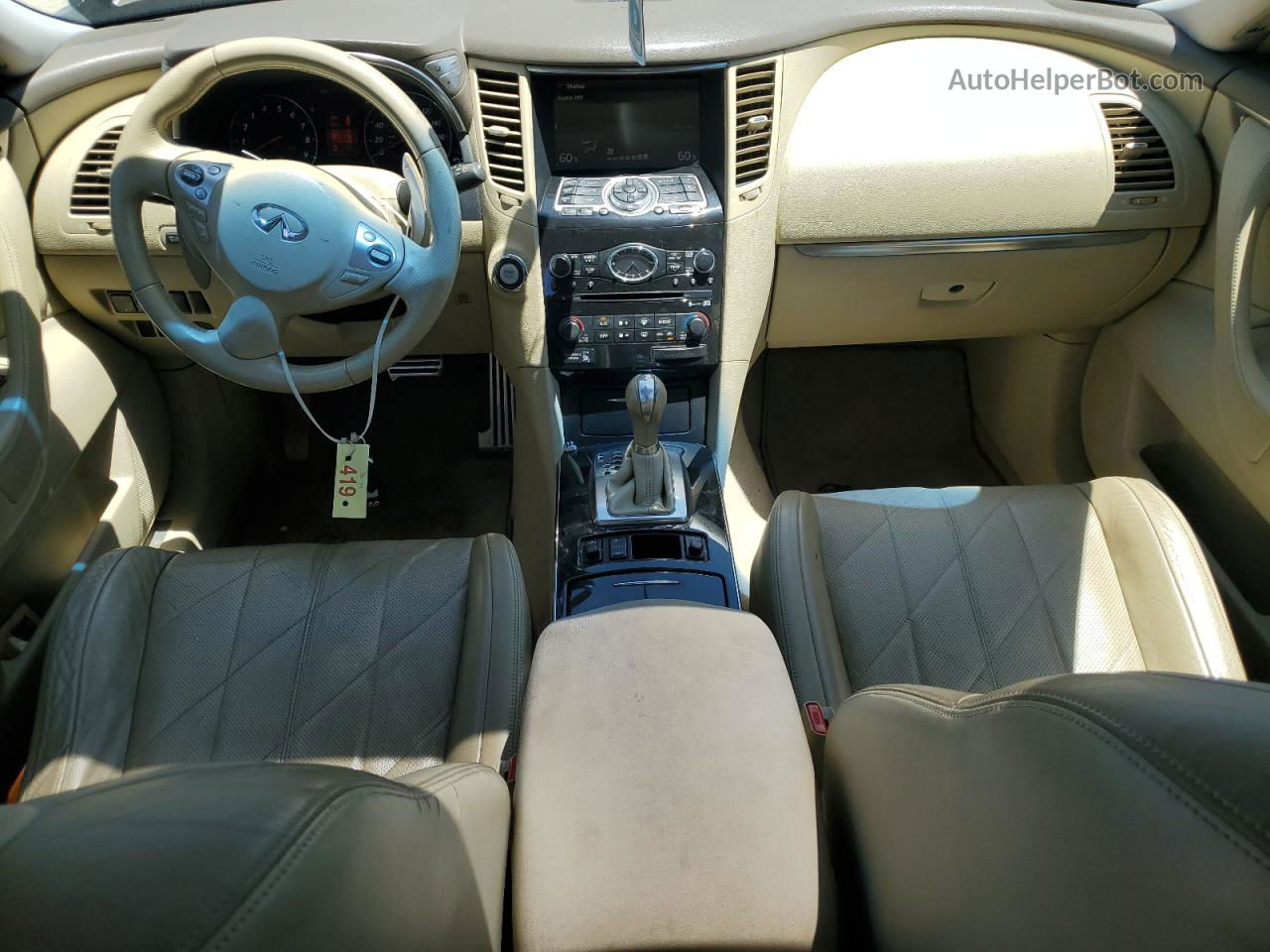 2009 Infiniti Fx35  Черный vin: JNRAS18W19M158091