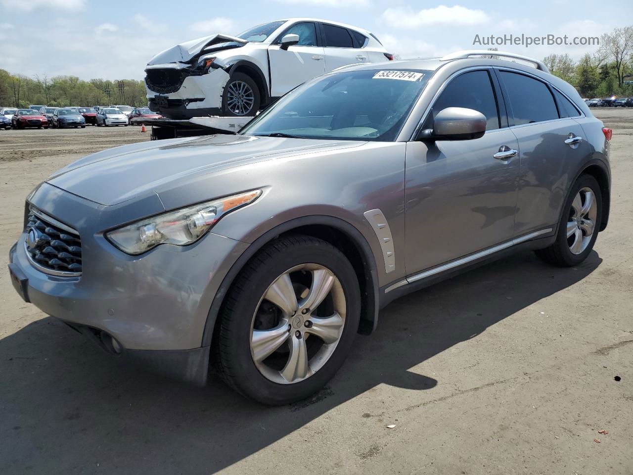 2009 Infiniti Fx35  Gray vin: JNRAS18W29M155006