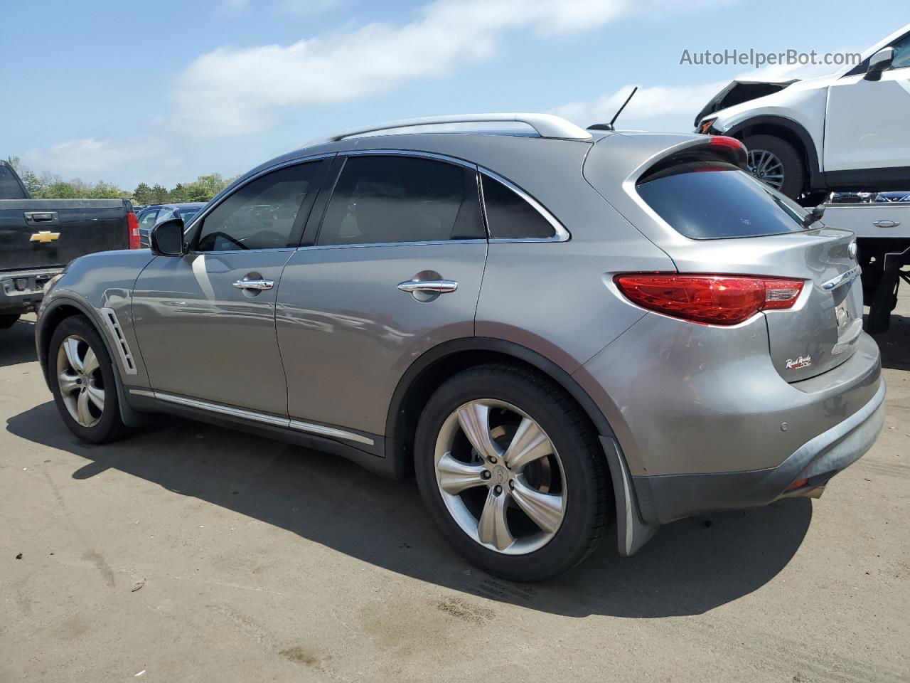 2009 Infiniti Fx35  Gray vin: JNRAS18W29M155006