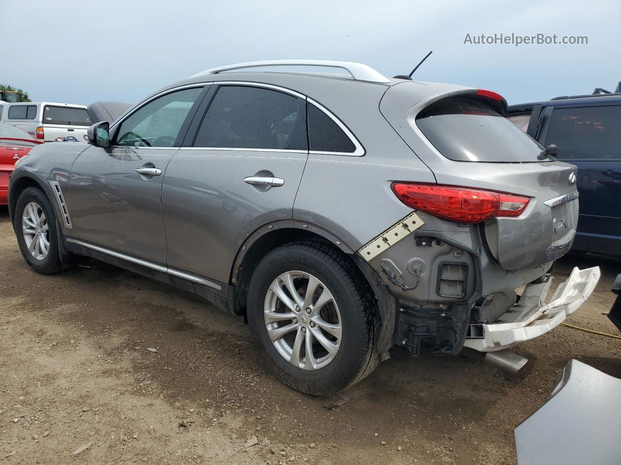 2009 Infiniti Fx35  Silver vin: JNRAS18W39M150204