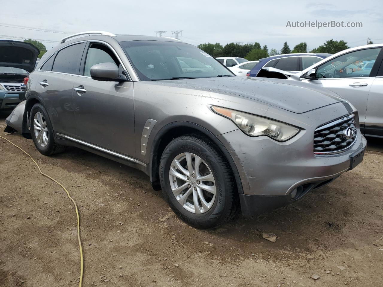 2009 Infiniti Fx35  Silver vin: JNRAS18W39M150204