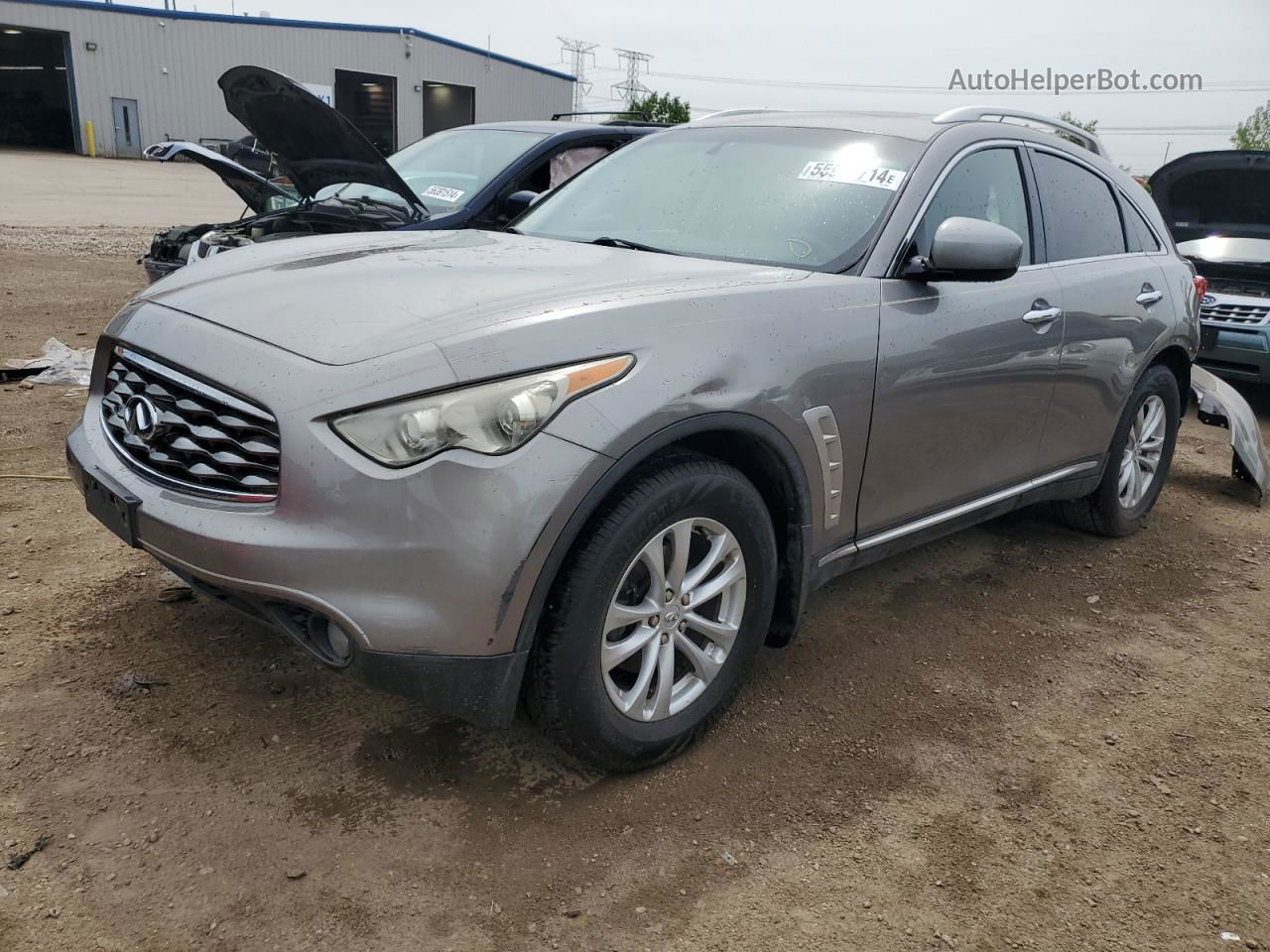 2009 Infiniti Fx35  Silver vin: JNRAS18W39M150204