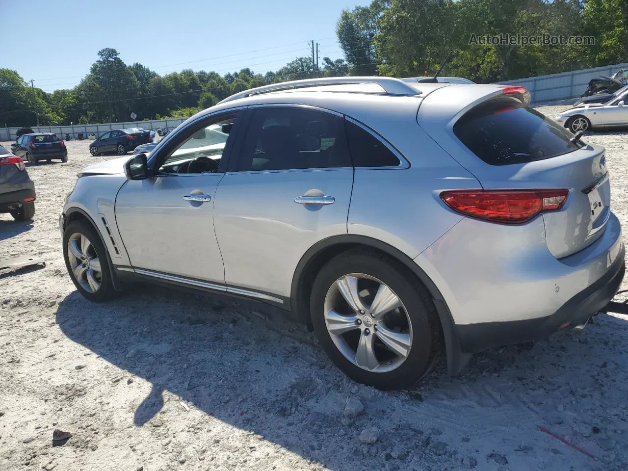 2009 Infiniti Fx35  Silver vin: JNRAS18W69M152027