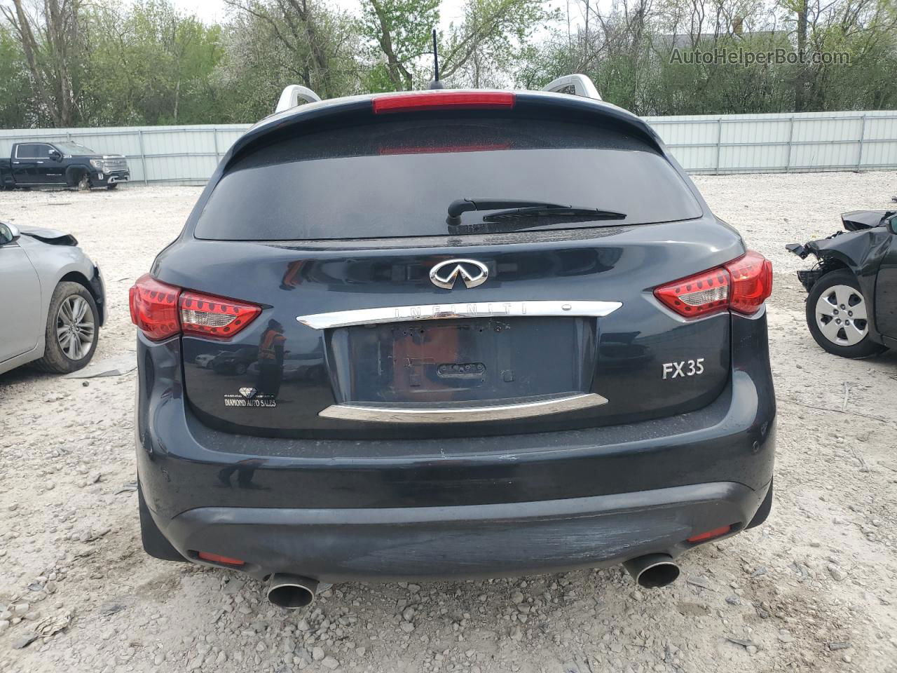 2009 Infiniti Fx35  Gray vin: JNRAS18W79M154823