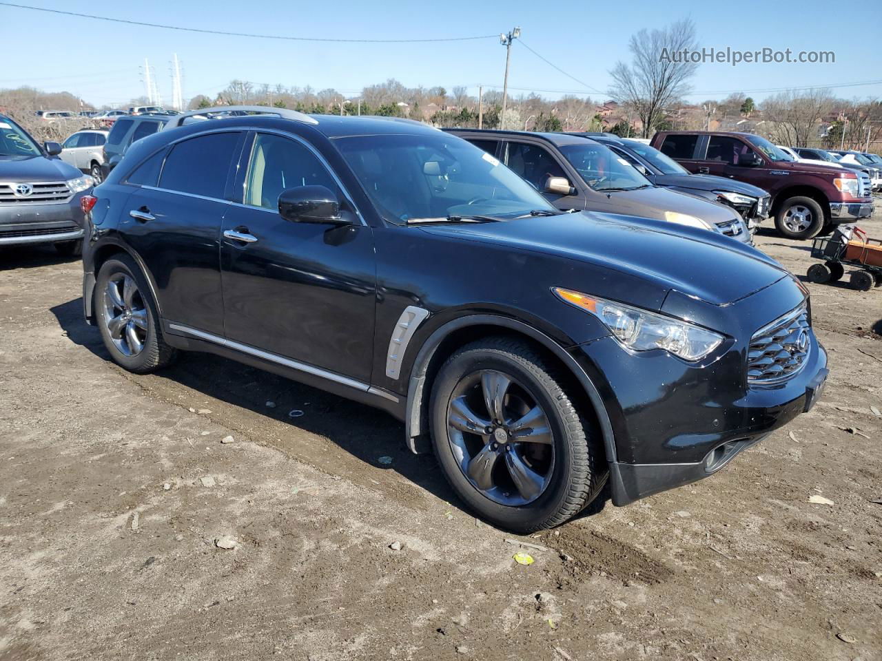 2009 Infiniti Fx35  Black vin: JNRAS18W89M151655