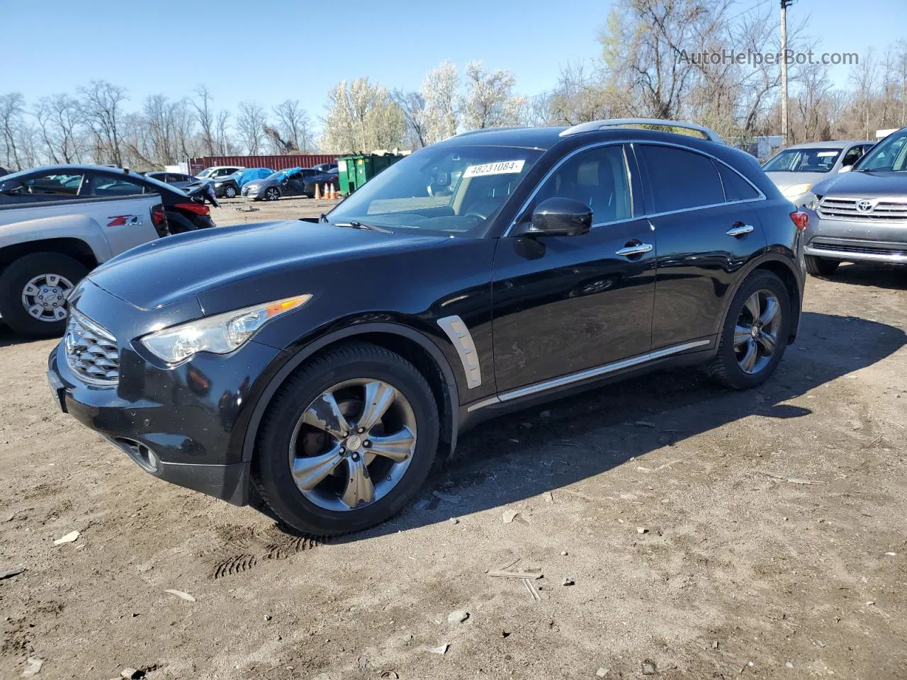 2009 Infiniti Fx35  Black vin: JNRAS18W89M151655