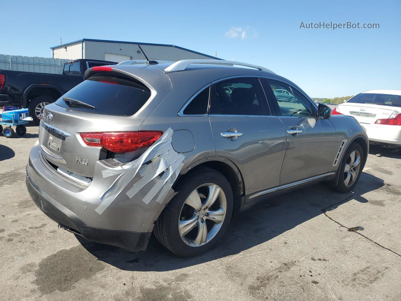 2009 Infiniti Fx35  Gray vin: JNRAS18W89M151686