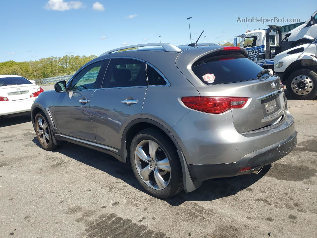 2009 Infiniti Fx35  Gray vin: JNRAS18W89M151686