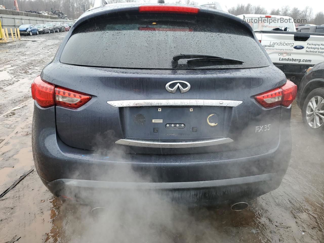 2009 Infiniti Fx35  Gray vin: JNRAS18W99M154872