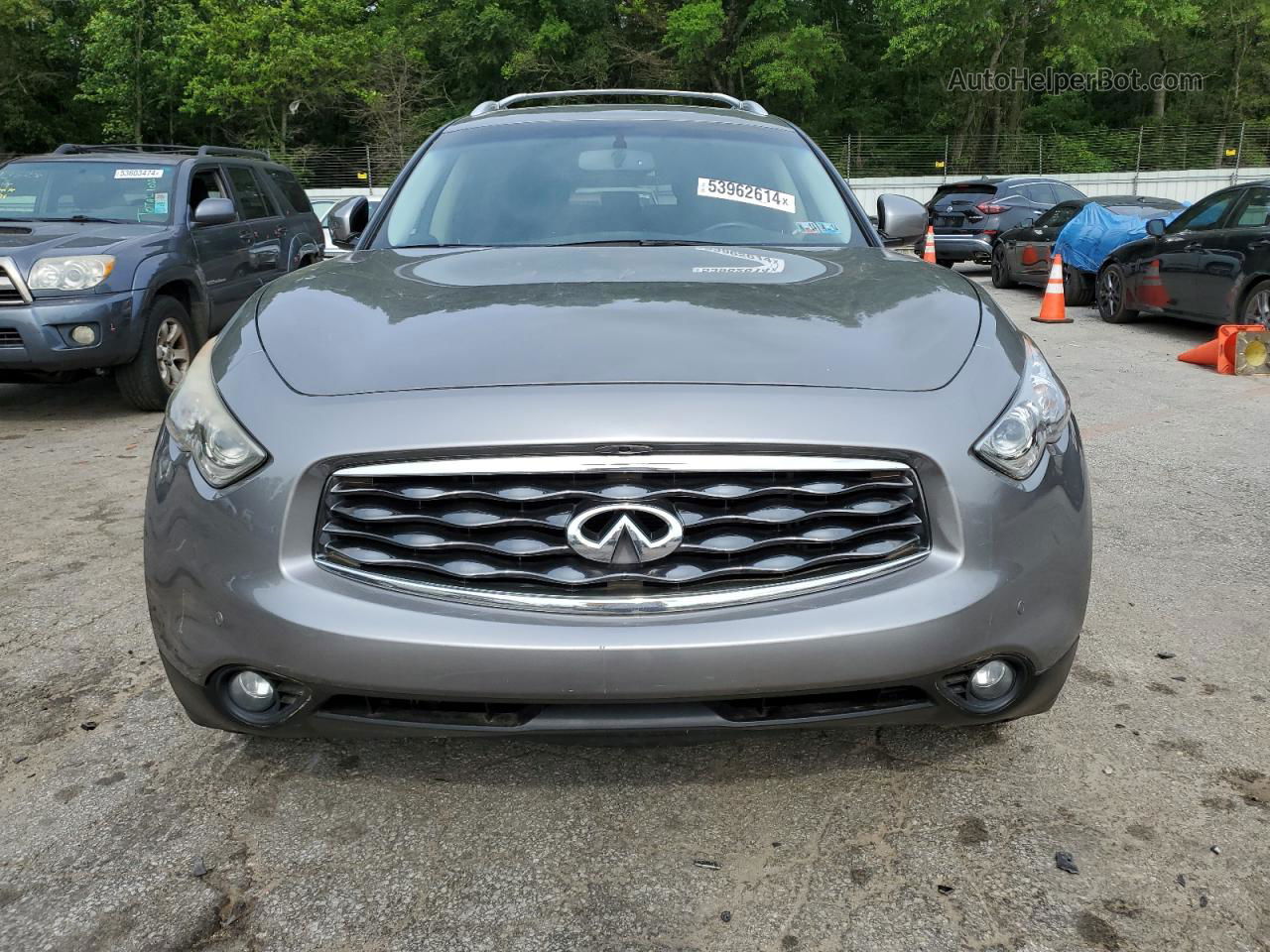 2009 Infiniti Fx35  Silver vin: JNRAS18WX9M155321