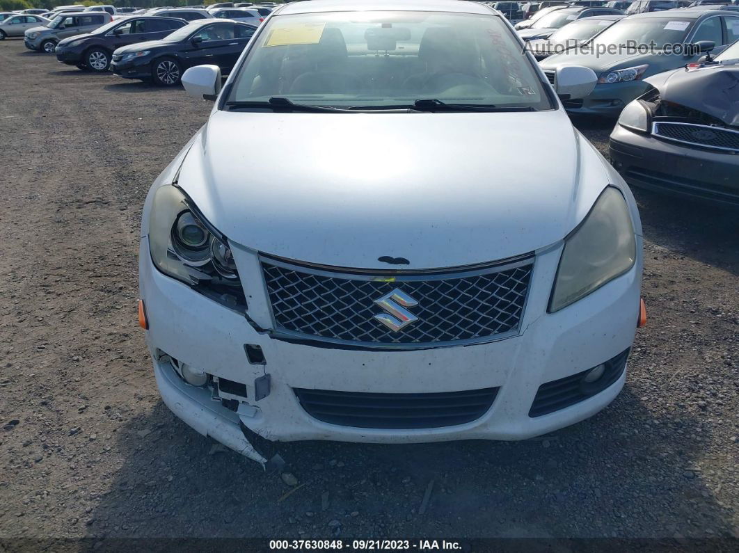 2013 Suzuki Kizashi Base White vin: JS2RE9A18D6100067