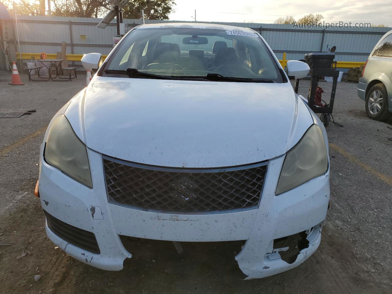 2013 Suzuki Kizashi S White vin: JS2RE9A19D6100059