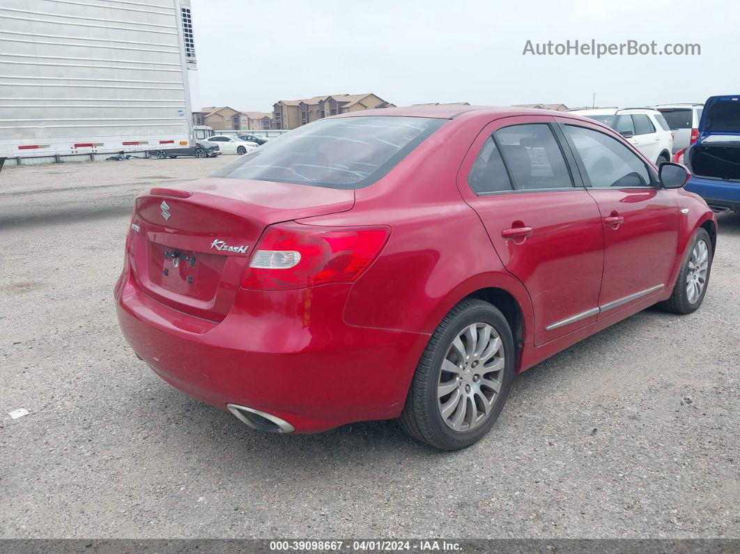 2013 Suzuki Kizashi Se Red vin: JS2RE9A31D6100171