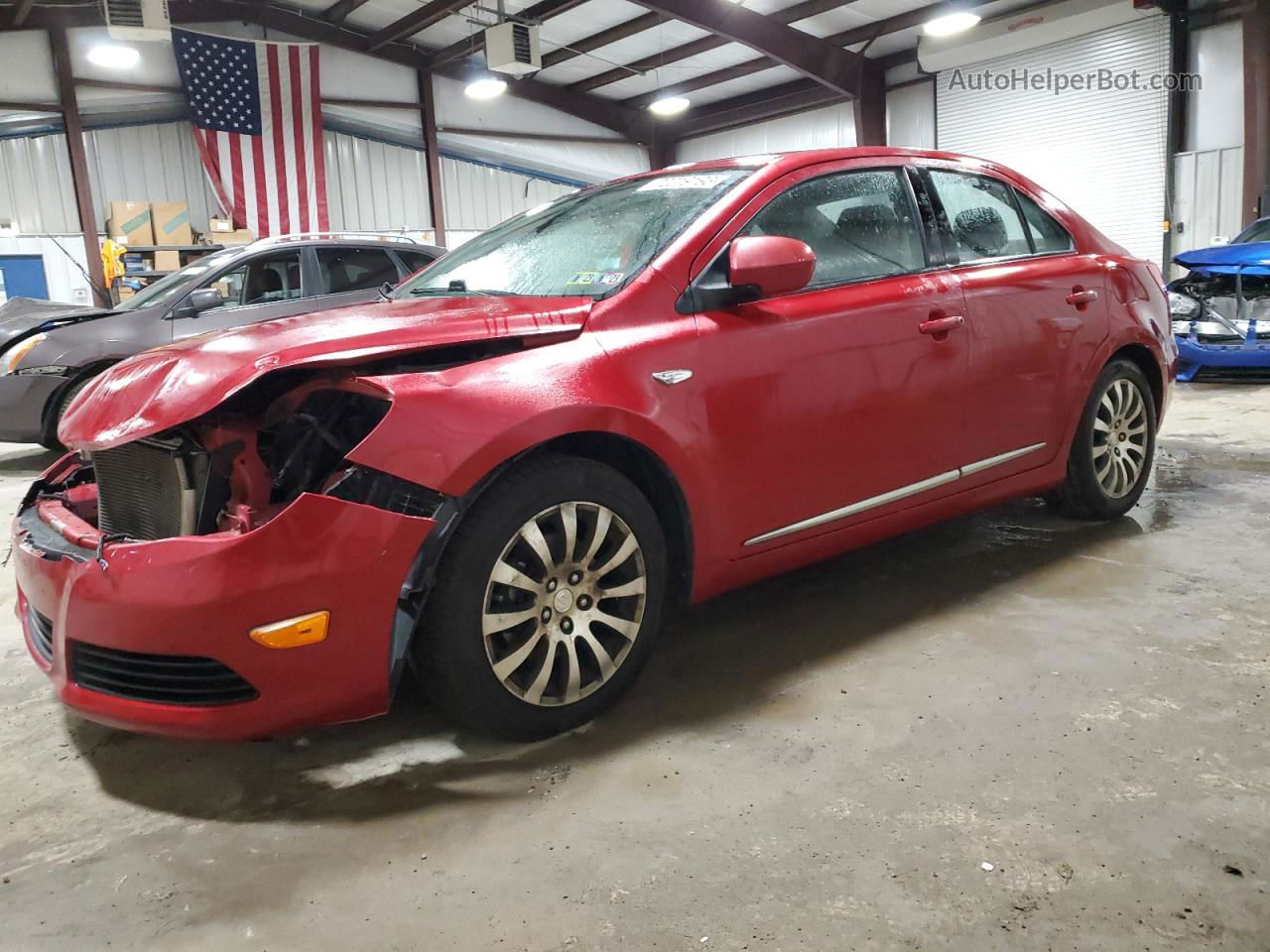 2013 Suzuki Kizashi Se Maroon vin: JS2RF9A33D6100170